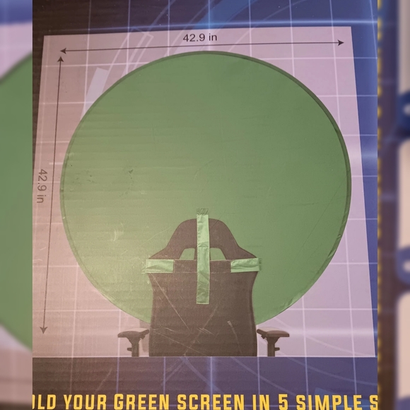 Titan Gaming Chair Green screen - Picture 3 of 4